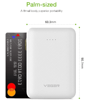 Sạc Dự Phòng Veger 10000mAh