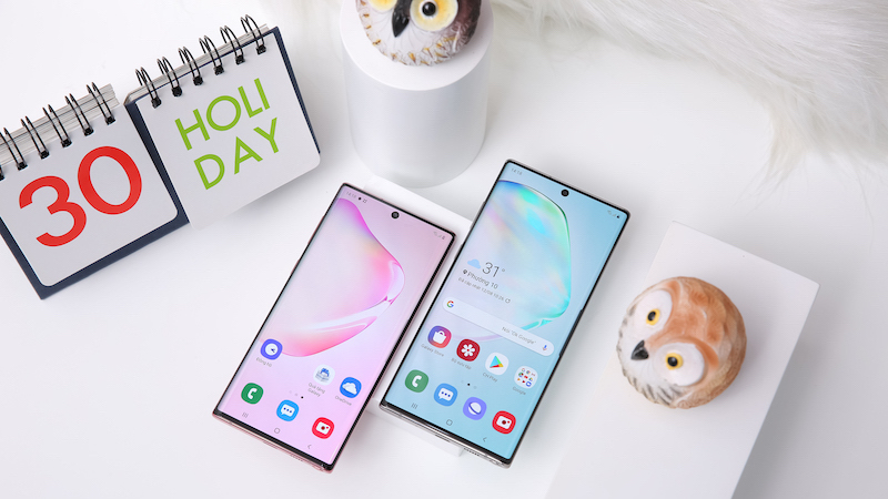 Điện thoại Samsung Galaxy Note 10+ | Thiết kế màn hình lớn