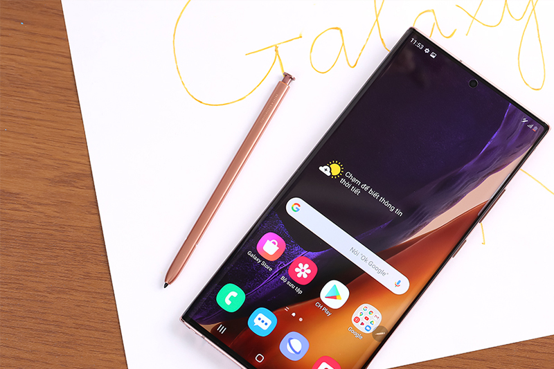 Cận cảnh bút S-Pen - Samsung Galaxy Note 20 Ultra