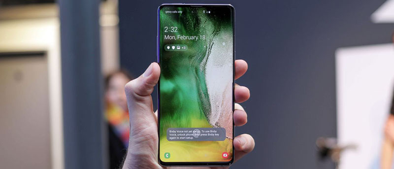 Màn hình của điện thoại Samsung Galaxy S10 5G chính hãng